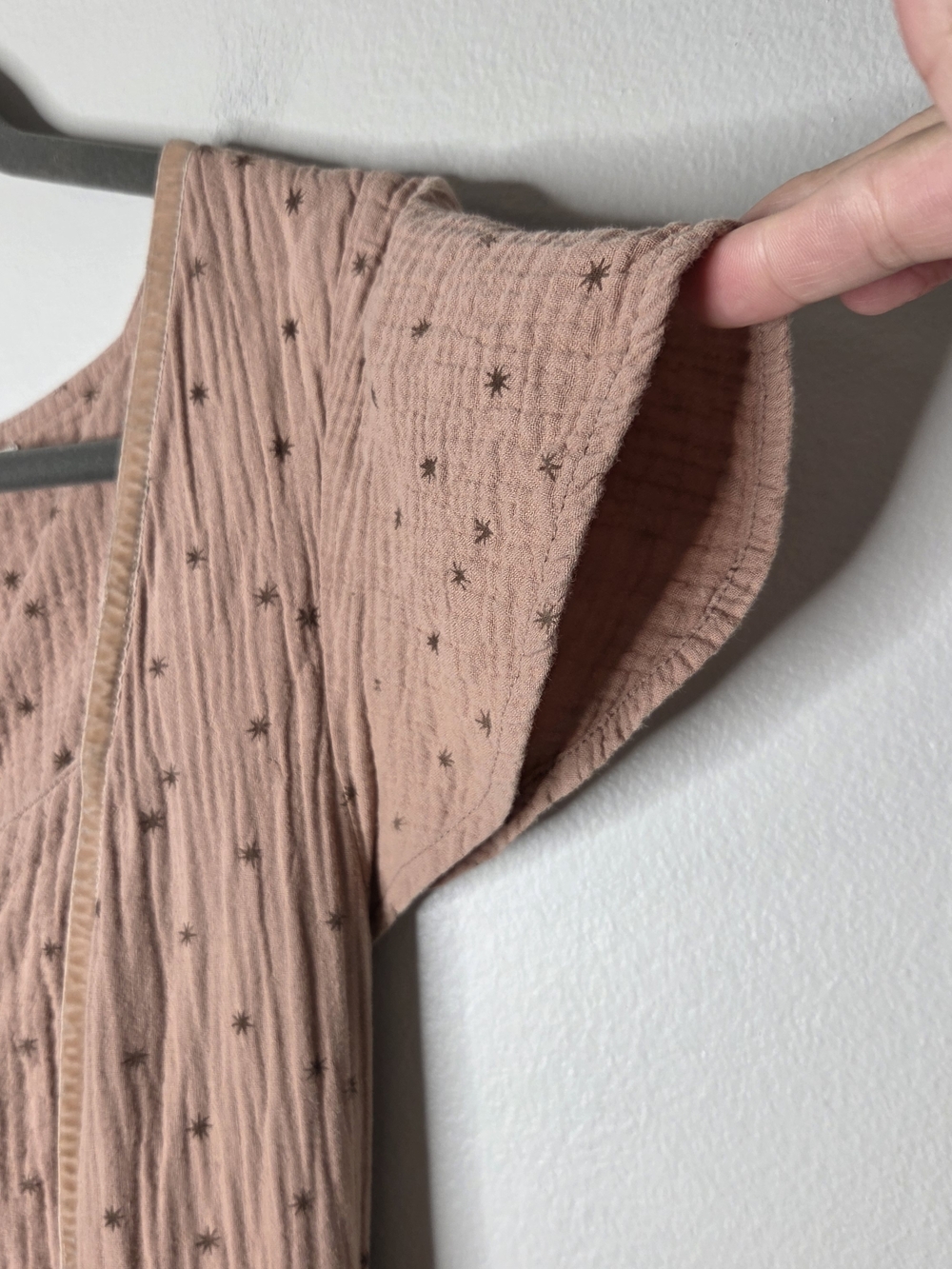 Rylee + Cru Dusty Rose 100% Cotton Maxi Dress - Picture 4 of 9